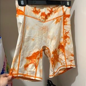 The Rider Short- tie dye mango